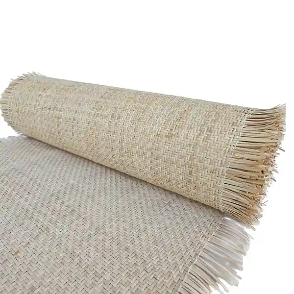 twilled closed weave natural rattan cane webbing roll-yeeyahome