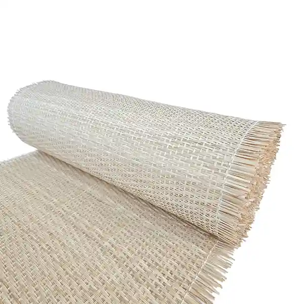 twilled closed weave natural rattan core webbing roll-yeeyahome
