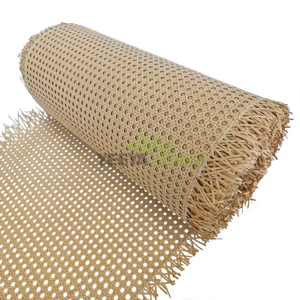 plastic open weave rattan cane webbing roll-yeeyahome