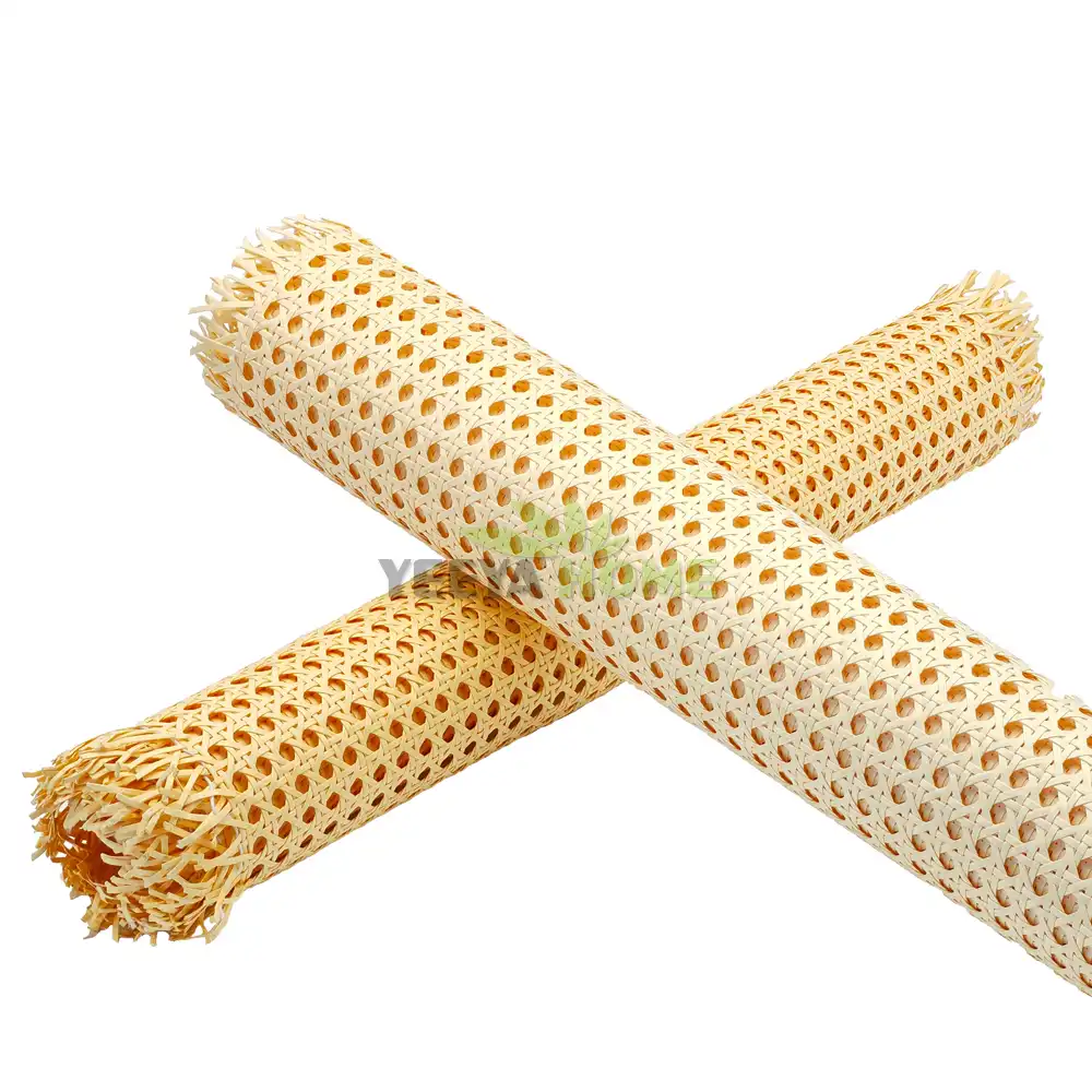 paper open weave rattan cane webbing roll-yeeyahome