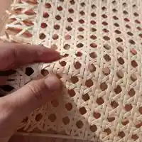 Paper 1/2″ Mesh Open Weave Rattan Webbing Roll (without fiber)