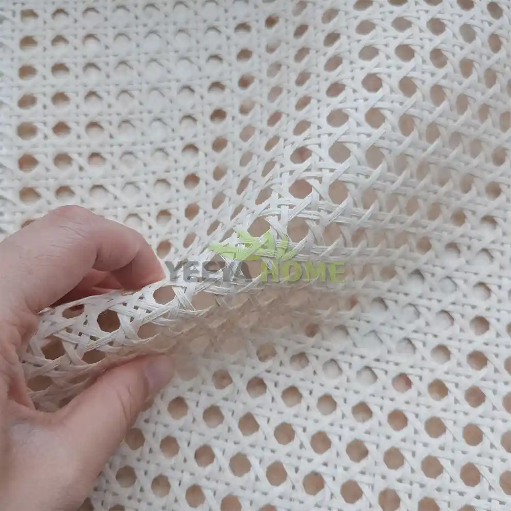 cotton open weave rattan cane webbing sheet-yeeyahome