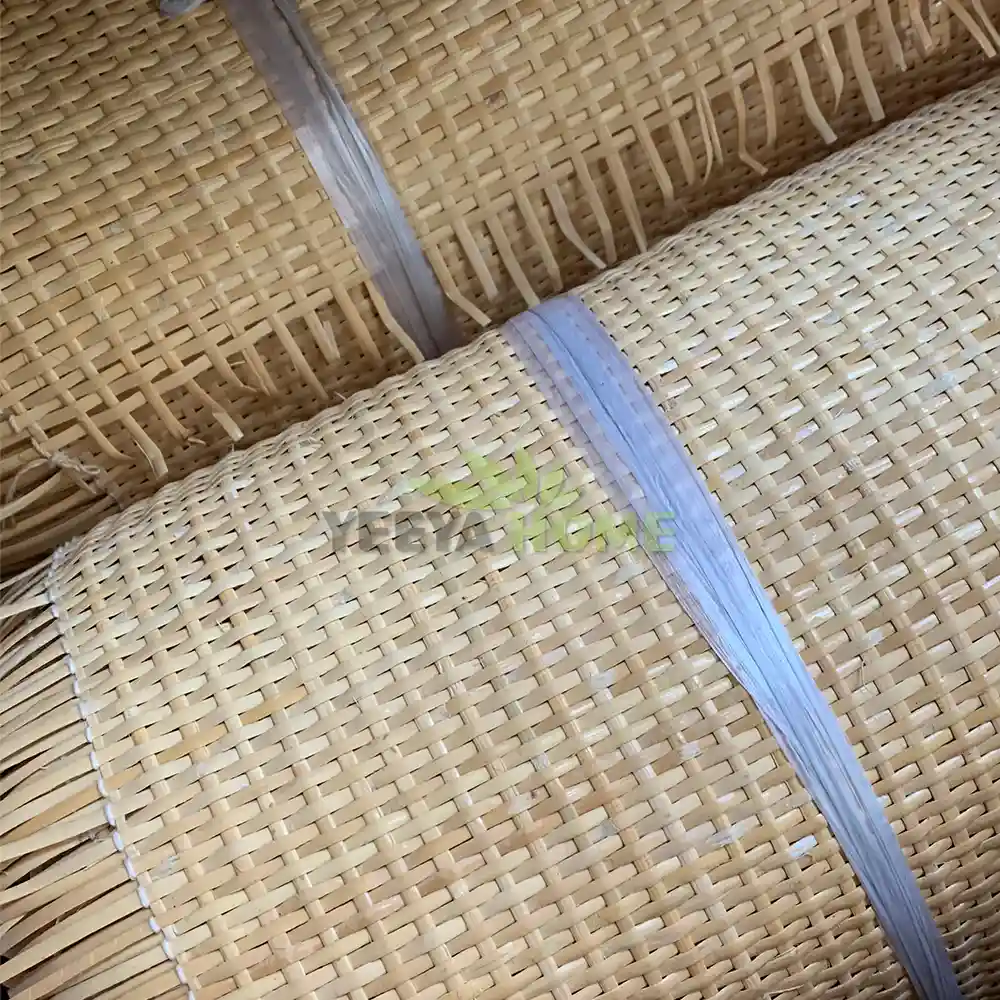 plain closed weave rattan cane webbing roll-yeeyahome