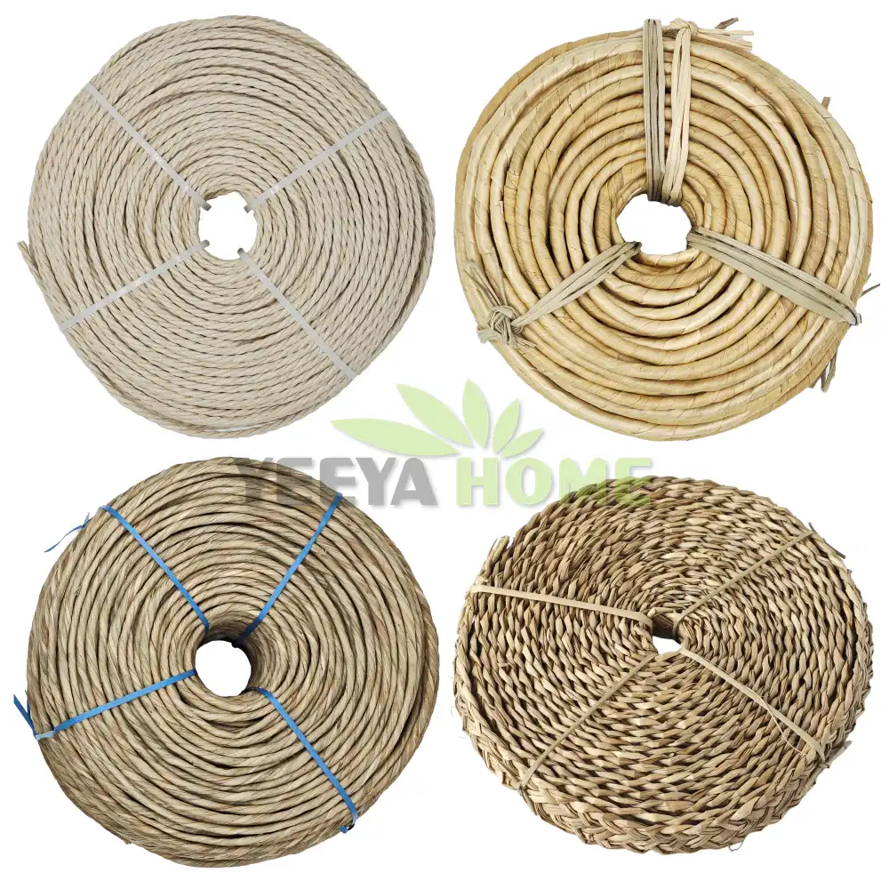 seagrass rope coils