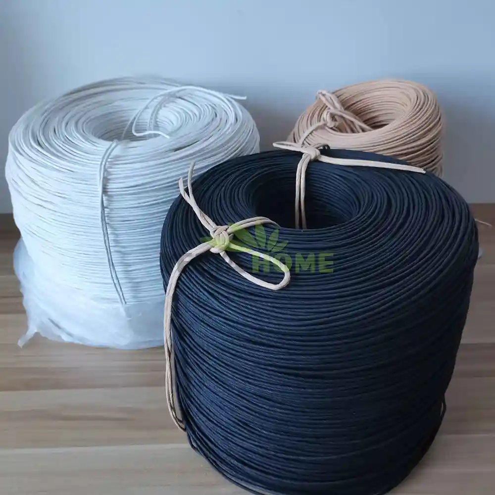 three colors Single-Ply Paper Cord coil