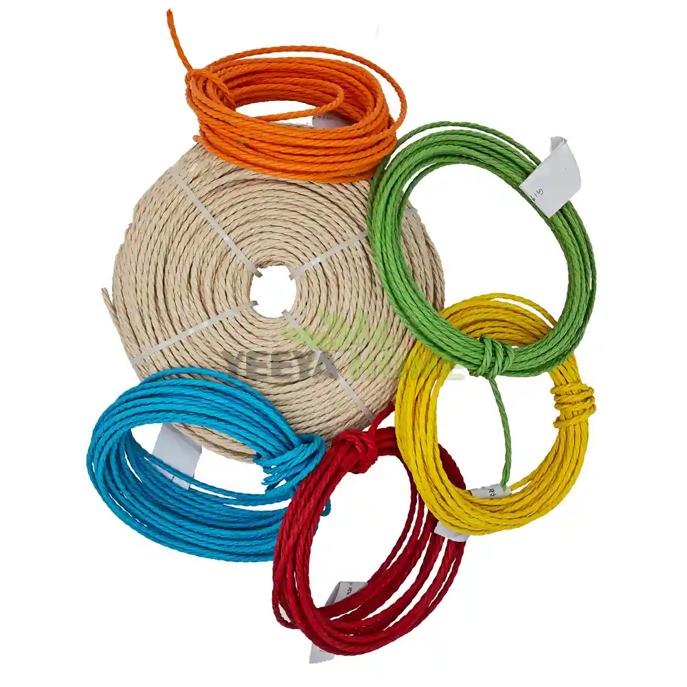 Three-Ply Twisted Danish Paper Cord Coil