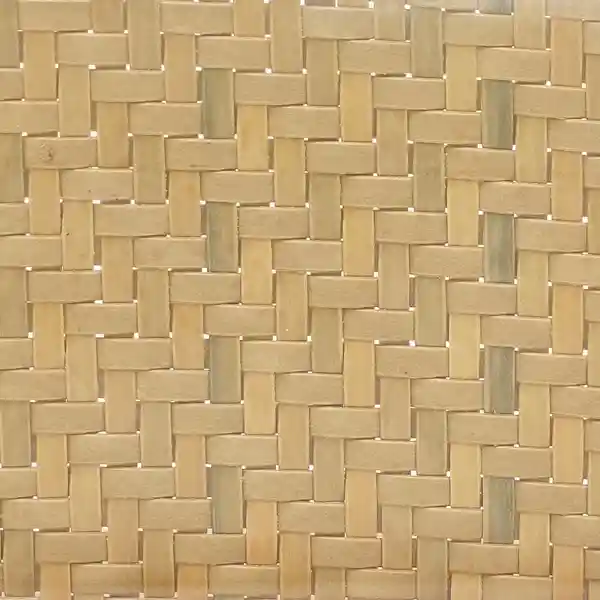 plastic rattan twill closed