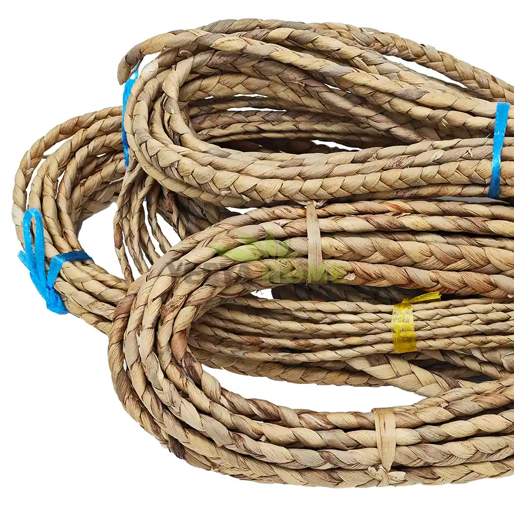 water hyacinth braided rope